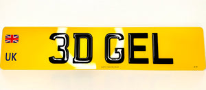 UK Badge Show Plates (Custom Spacing)